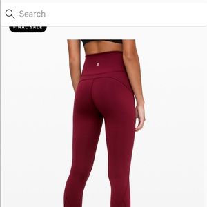 In Movement Leggings Rouge